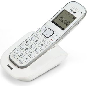 Fysic FX-9000 Senioren DECT telefoon - Extra luid gespreksvolume voor slechthorenden - Wit