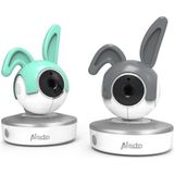 Alecto - DIVM-Oortjes - Grijs - 2 Stuks