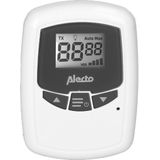 Alecto Babyfoonuitbreiding - DBX-80BU - Extra babyunit Alecto Babyfoon DBX-80 en DBX80BK - Wit