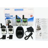 Alecto - Walkie Talkie Set - Wit - Duurzaam - 8 Kanalen