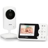 Alecto - DVM-64 - Babyfoon met Camera - Wit - 2.4" Scherm