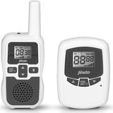 Alecto - DBX-80 - Babyfoon - Wit/Antraciet - Groot Bereik Tot 3km