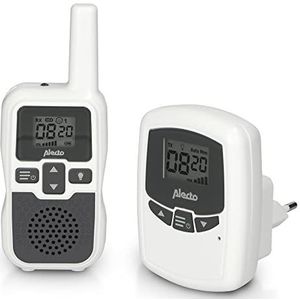 Alecto DBX-80 - Babyfoon met groot bereik - Tot 3km - Wit/Antraciet