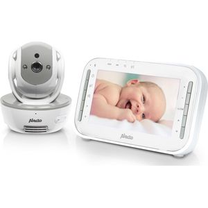 Alecto DVM-200GS - Babyfoon met camera - Op afstand beweegbaar - Grijs