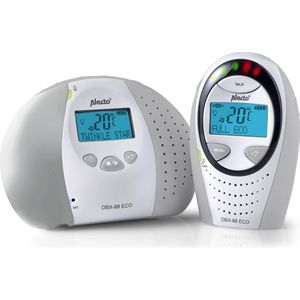 Alecto - DBX-88GS - Babyfoon - Wit-Grijs - DECT