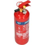 Alecto BP-1 Brandblusser - Poederblusser 1 kilogram - Brandklasse ABC - Inclusief Ophangbeugel