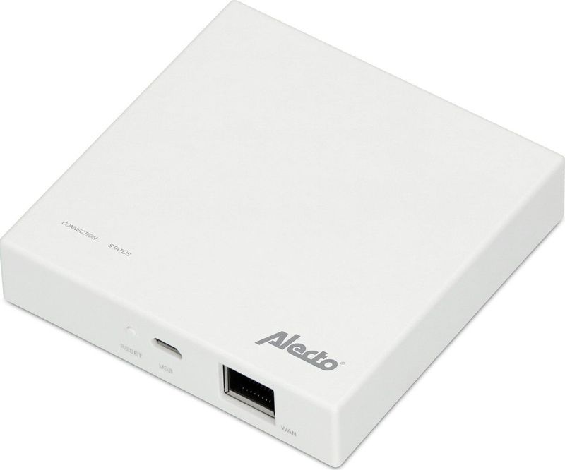 Alecto SMART-BRIDGE10 Koppeling punt - Smart Zigbee gateway voor Zigbee sensoren - Tot 30 Zigbee sensoren