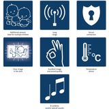 Alecto Babyfoonuitbreiding - DVM-71C - Extra camera Alecto Babyfoon DVM-71 - Wit