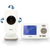 Alecto - DVM-71+DVM-71C - Babyfoon - Wit/Taupe - 2 Camera’s - 2.4' Kleurenscherm