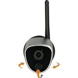 Alecto DVC216IP - Wifi camera voor buiten - Zwart