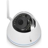 Alecto DVC136IP - Outdoor Wifi Dome Camera - Wit