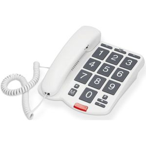 FX-575 Huistelefoon met grote toetsen wit