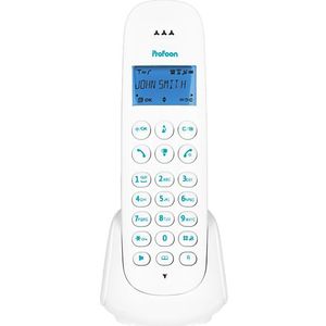 Profoon Pdx300bw Dect-telefoon Met 1 Handset Wit/blauw
