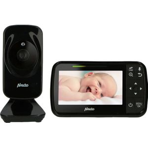 Alecto - DVM149 - Babyfoon met Camera - Zwart - 4.3 Inch Kleurenscherm