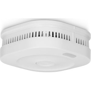 Alecto SMARTSMOKE11 Smart WiFi Rookmelder - 10 jaar batterij - Voldoet aan Europese norm EN14604 - Wit