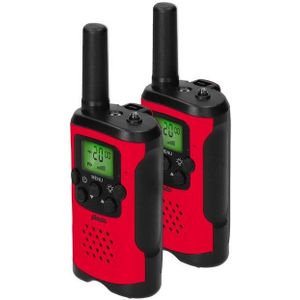 Alecto FR115RD Walkie Talkie - Set van 2 - 5km Bereik - Rood