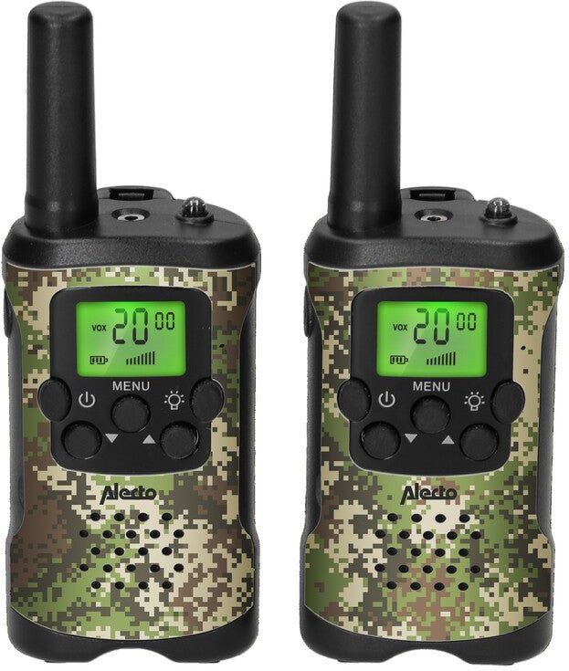 ALECTO FR115CAMO Walkie Talkieset - Camouflage - 7 Kilometer Bereik