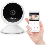 Alecto Wifi Babyfoon met Camera en App - Full HD - Melding bij beweging en geluid - SMARTBABY5 - Wit