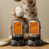 Alecto - DBX68GS - Outdoor Babyfoon - Antraciet/Zwart - Groot Bereik