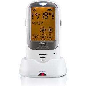 Alecto Babyfoonuitbreiding - DBX68BU - Extra babyunit Alecto Babyfoon DBX-68 en DBX68GS - Wit