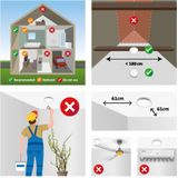 Alecto SA20 2x Rookmelder - 10 Jaar Sensor - Voldoet Aan Europese Norm EN14604 - 2 Stuks