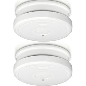 Alecto SA20 2x Rookmelder - 10 jaar sensor - Voldoet aan Europese norm EN14604 - 2 stuks