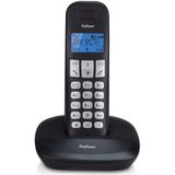 Profoon PDX-1100 DECT telefoon - 1 Handpost - Duidelijk verlicht display - Zwart