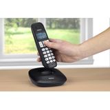 Profoon PDX-1120 Draadloze Dect Telefoon - 2 handposten - Lange standby tijd - Zwart