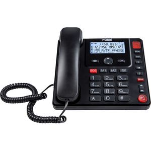 Fysic FX-3940 Senioren telefoon met groot verlicht display - Extra luid gespreks- en belvolume