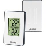 Alecto WS-1050 - Professioneel Weerstation met Draadloze Buitensensor - Wit/Zwart