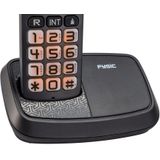 senioren DECT telefoon DUO antraciet