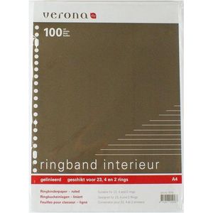 Verona interieur 23 rings 100 vel lijn