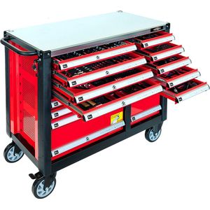 Airpress - Professionele Gereedschapswagen - 447 delig - 16 Lades