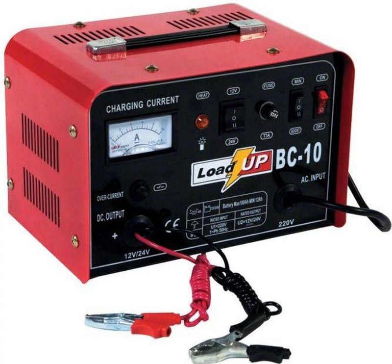 Airpress - Load-Up Acculader - 3A - 12V en 24V - Geschikt voor 12 tot 100 Ah