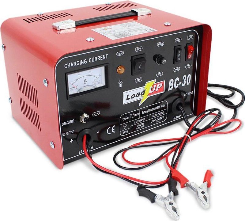Airpress Load-Up Acculader BC 30 15A 12/24 Volt