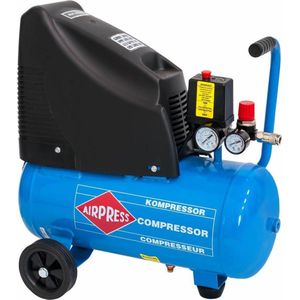 Airpress - 36741-K1 - Olievrije Compressor - 24 Liter - 8 Bar - 1,5 pk