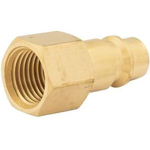 Insteeknippel 1/4" Euro binnendraad in blister