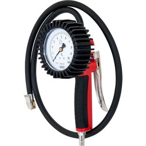 WIKA - Professionele Bandenpomp - 10 Bar - Robuust Ontwerp - 1 Meter Slang