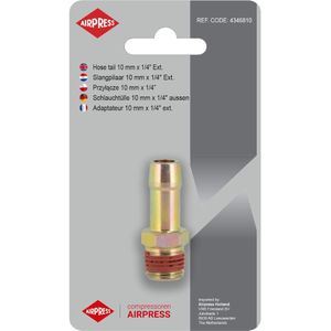 Airpress Slangpilaar 10 mm x 1/4 ext. - 4346810