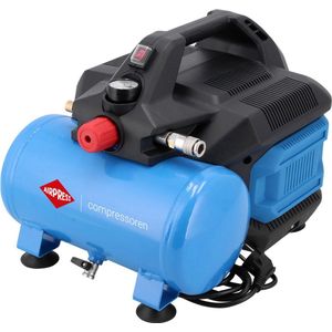 Airpress - LMO 6-126 - Olievrije Compressor - 8 Bar - 1 pk - 0.75 kW - 88 l/min - 6 l