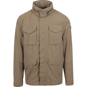 Reset - Pompidou - Jas - Taupe - Polyamide/Katoen - Waterafstotend
