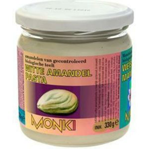 6x Monki Amandelpasta Wit Bio 330 gr