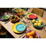 Studio Tavola - Dinerborden Sunny Summer - Ø 26.5 cm - 6 Stuks - Aardewerk