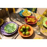 Studio Tavola - Dinerborden Sunny Summer - Ø 26.5 cm - 6 Stuks - Aardewerk