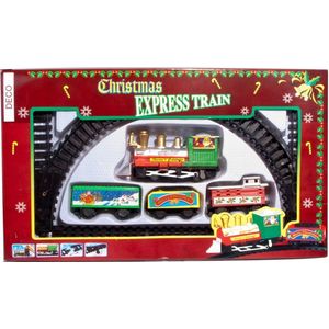 Treinset 10-delig op batterij 1xAA multi Kunststof Svenska Living Kersttrein (30.0000cm x cm)