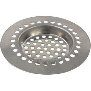 Gootsteenzeefje RVS Ø6,5cm zilver Kitchen Tools