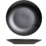 Dinerbord - Mat Zwart - Porselein - ø27cm