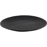 Dinerbord - Mat Zwart - Porselein - ø27cm
