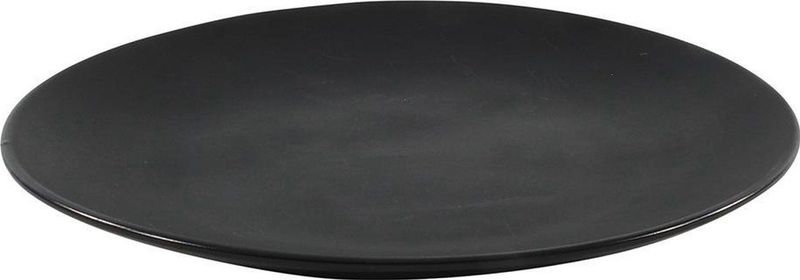 Dinerbord - Mat Zwart - Porselein - ø27cm