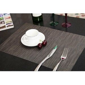 Svenska Living - Placemats - Set van 6 stuks - Wit - 30 x 45cm - Anti-slip - Hittebestendig - Onderhoudsvriendelijk - Multicolor
